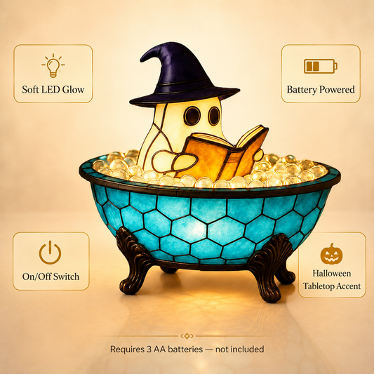 Bubble Boo™ Ghost Bathtub LED Halloween Night Light