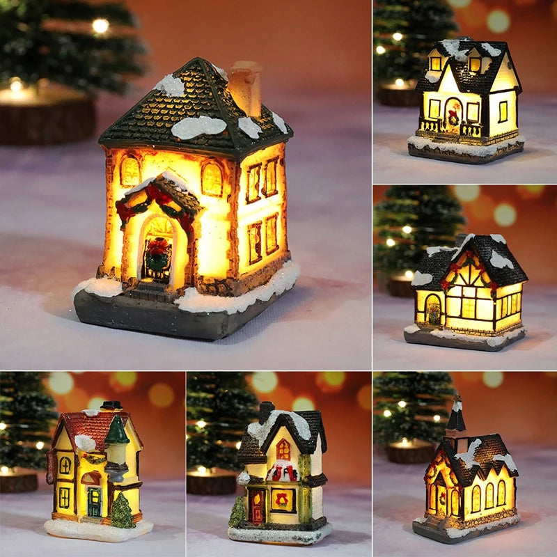 Winter Glow™ Mini Christmas Village LED House Ornament