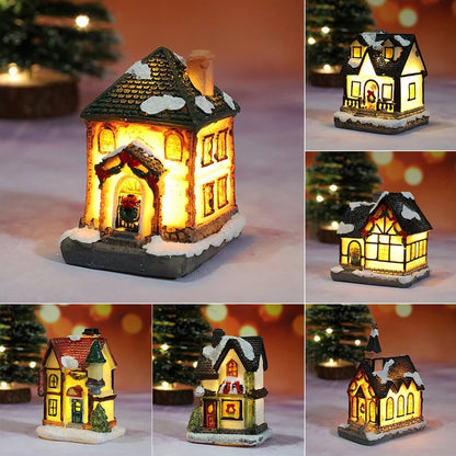 Winter Glow™ Mini Christmas Village LED House Ornament