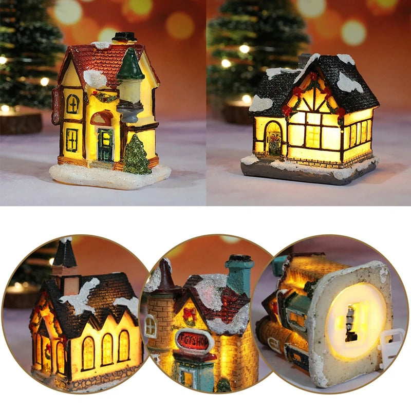 Winter Glow™ Mini Christmas Village LED House Ornament
