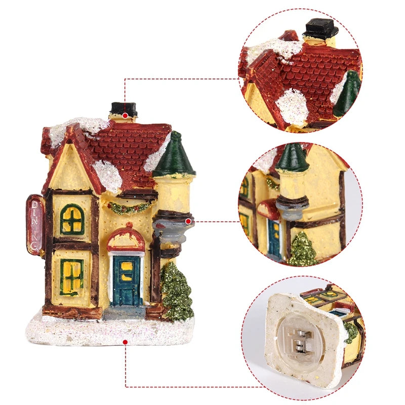 Winter Glow™ Mini Christmas Village LED House Ornament