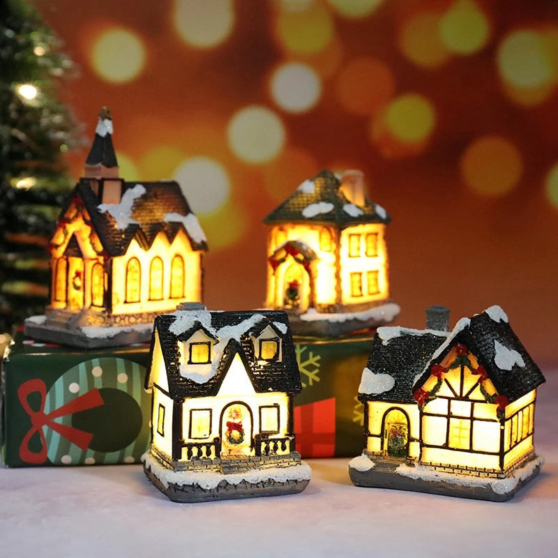Winter Glow™ Mini Christmas Village LED House Ornament