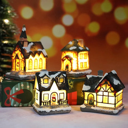 Winter Glow™ Mini Christmas Village LED House Ornament