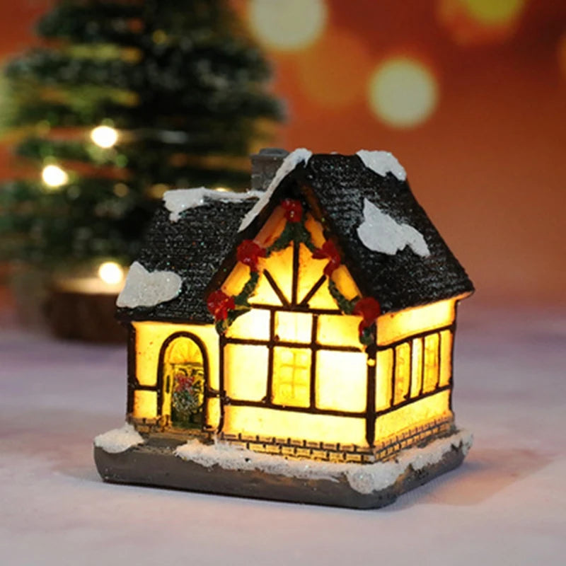 Winter Glow™ Mini Christmas Village LED House Ornament