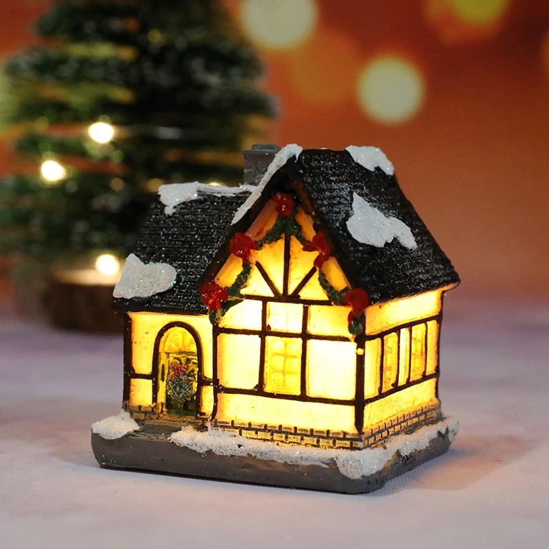 Winter Glow™ Mini Christmas Village LED House Ornament