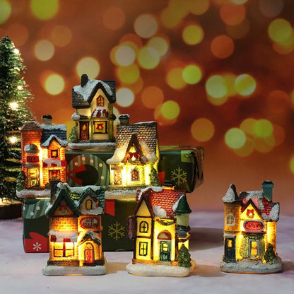 Winter Glow™ Mini Christmas Village LED House Ornament