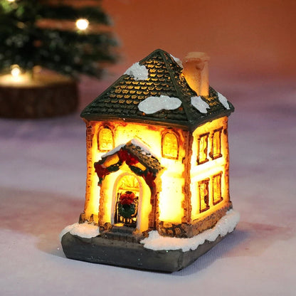 Winter Glow™ Mini Christmas Village LED House Ornament
