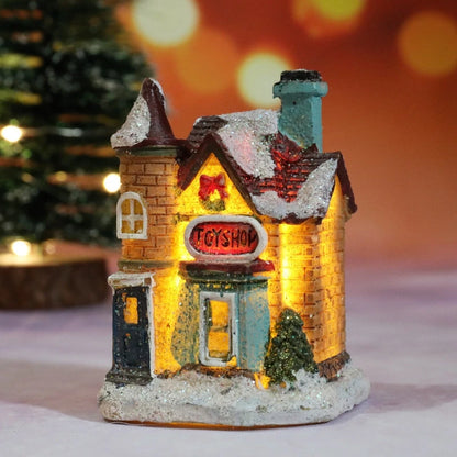 Winter Glow™ Mini Christmas Village LED House Ornament