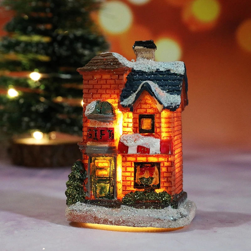 Winter Glow™ Mini Christmas Village LED House Ornament