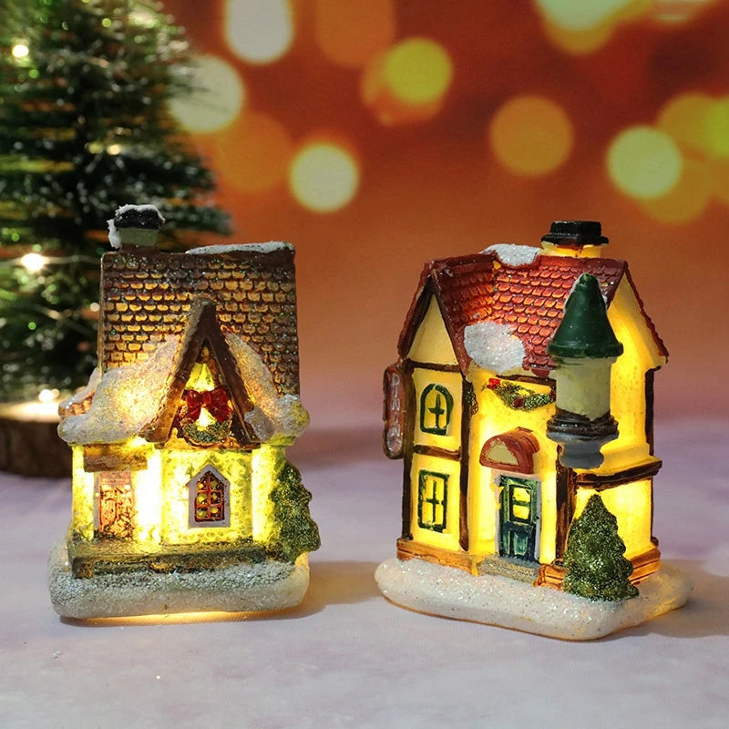 Winter Glow™ Mini Christmas Village LED House Ornament