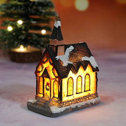 Winter Glow™ Mini Christmas Village LED House Ornament
