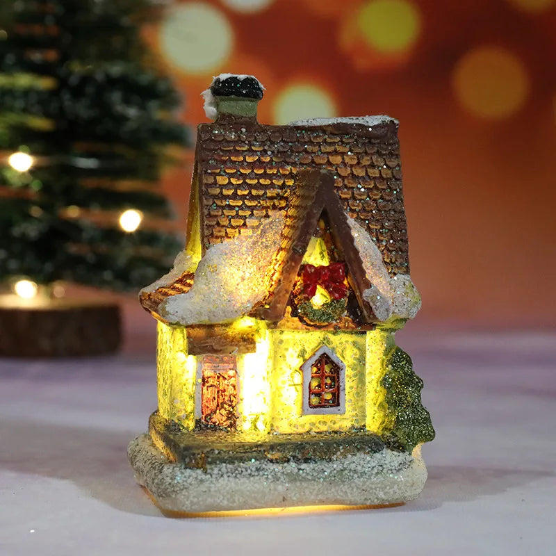 Winter Glow™ Mini Christmas Village LED House Ornament