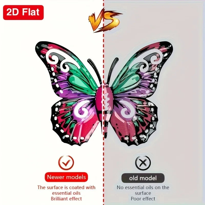 Flutter Grove™ Metal Butterfly Wall Art – Set of 4