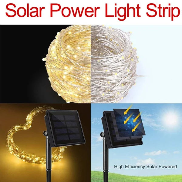 Twilight Glow™ Solar Outdoor Fairy String Lights