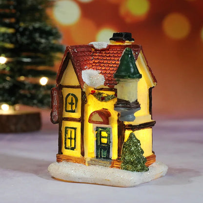 Winter Glow™ Mini Christmas Village LED House Ornament