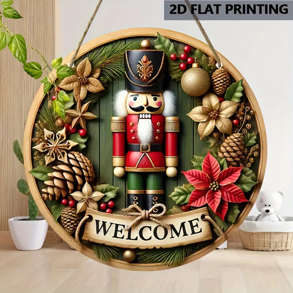 Available nutcracker Christmas wooden wall sign designs