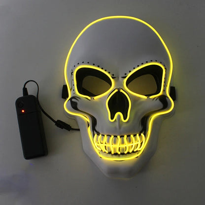 Glow Reaper™ Illuminated Skull Full-Face Mask