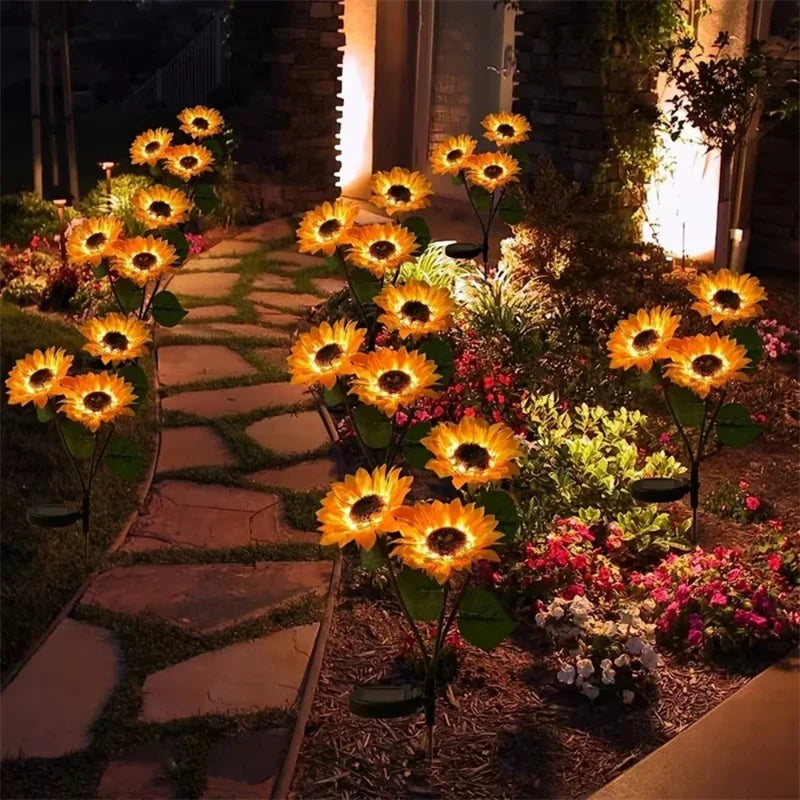 Sunlit Bloom™ Solar Sunflower Garden Lights