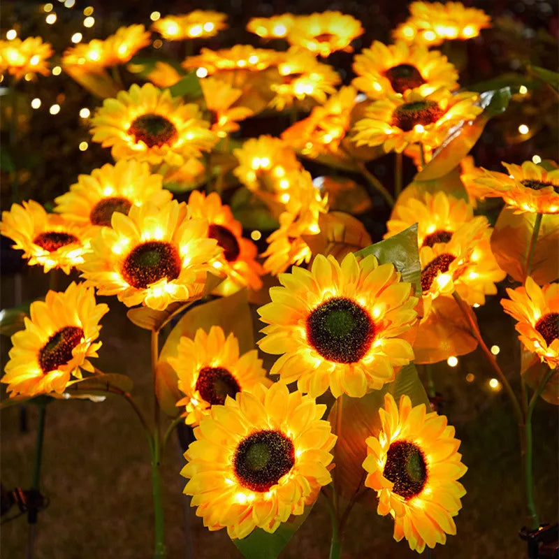 Sunlit Bloom™ Solar Sunflower Garden Lights