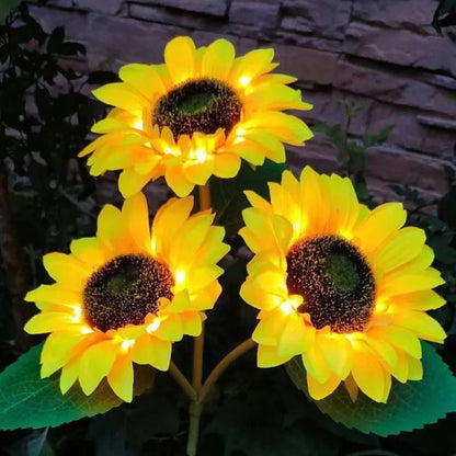 Sunlit Bloom™ Solar Sunflower Garden Lights
