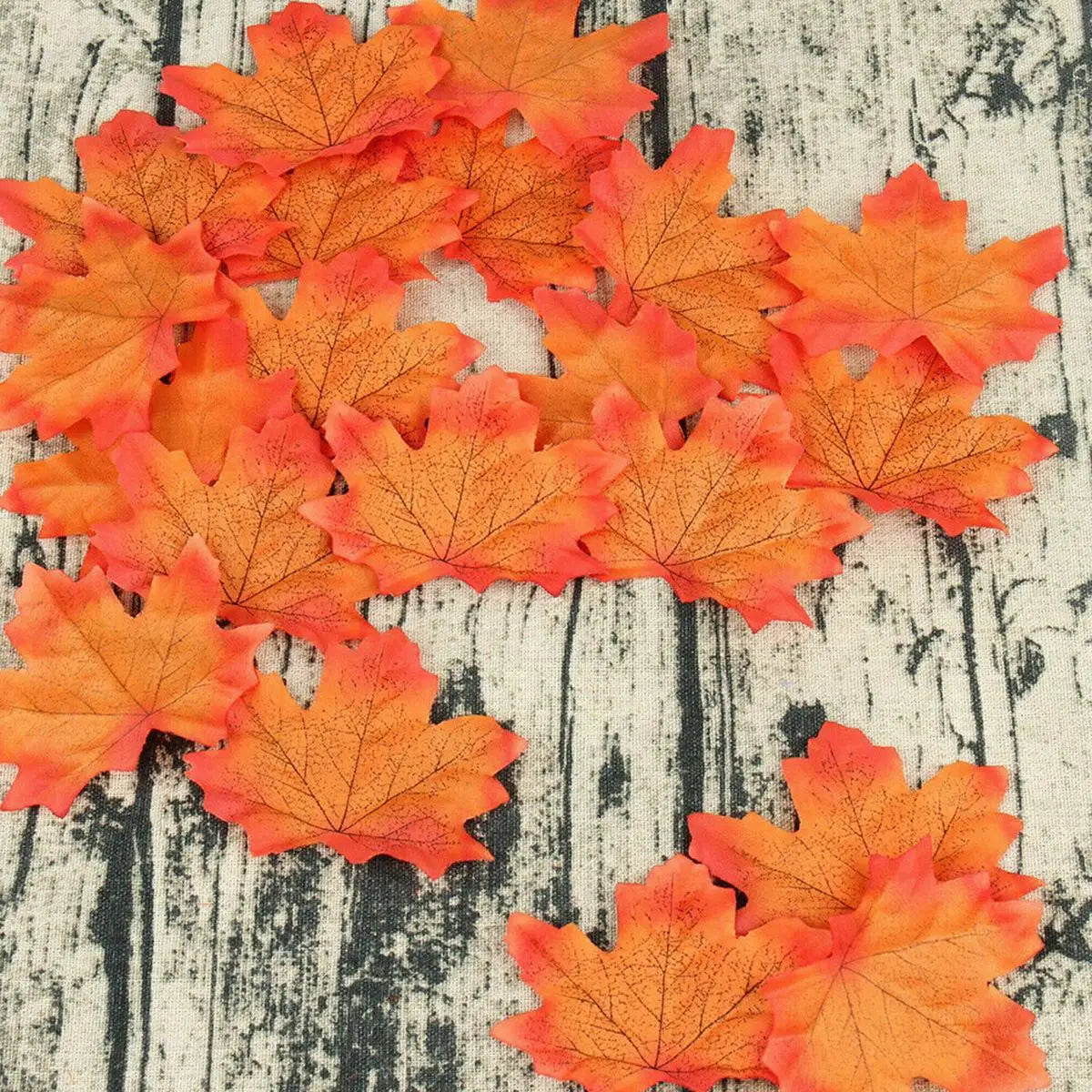Harvest Scatter™ Artificial Autumn Maple Leaves – 100 or 200 Pieces