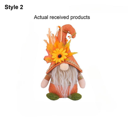 Harvest Friends™ Rustic Scarecrow & Gnome Decor – 5 Designs