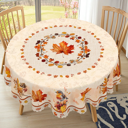 Harvest Maple™ Fall Tablecloth – Rectangular & Round