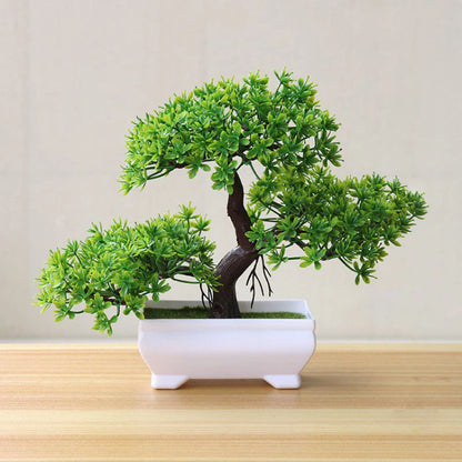 Blooming Cascade™ Artificial Potted Bonsai Plant