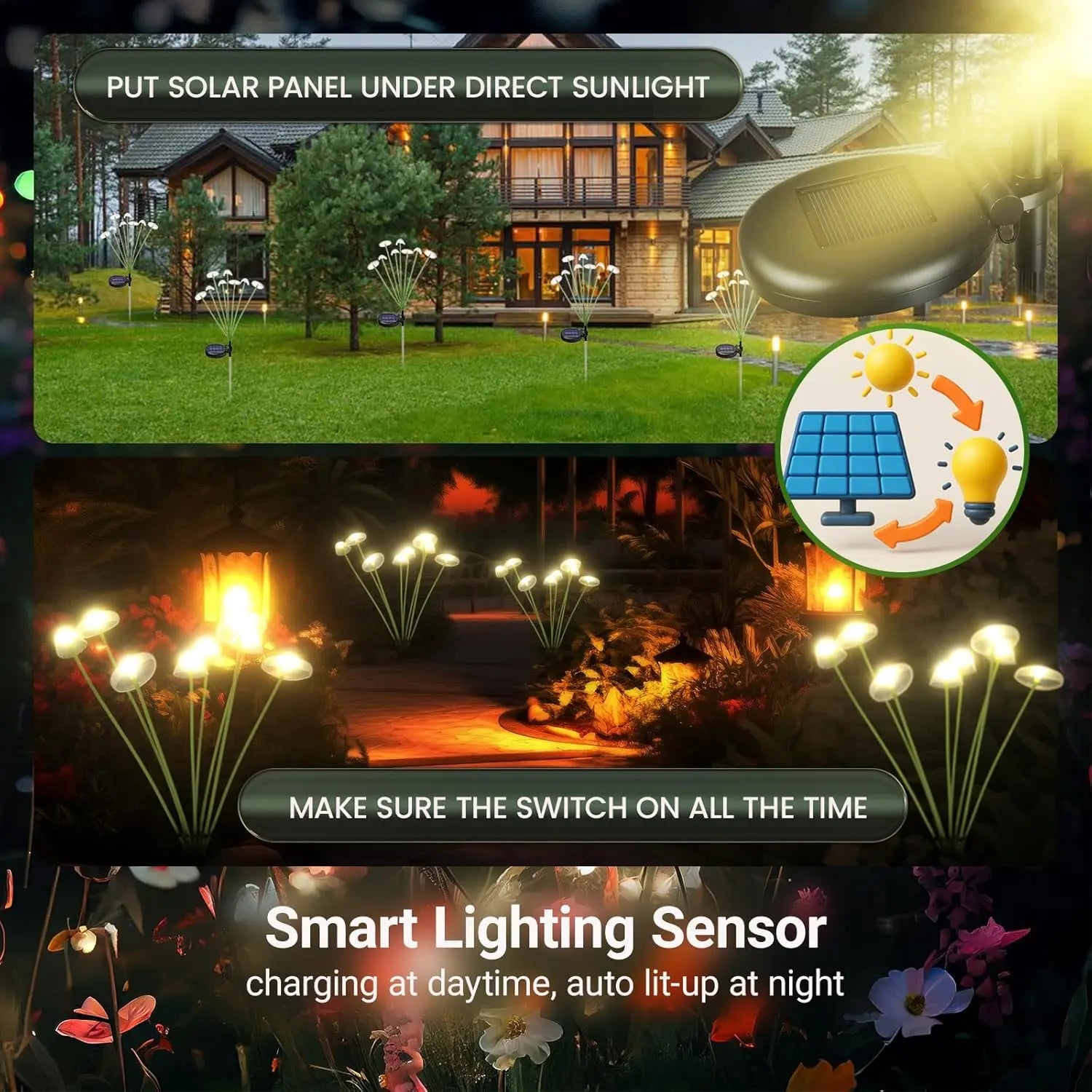 Glowcap™ Solar Mushroom Garden Lights