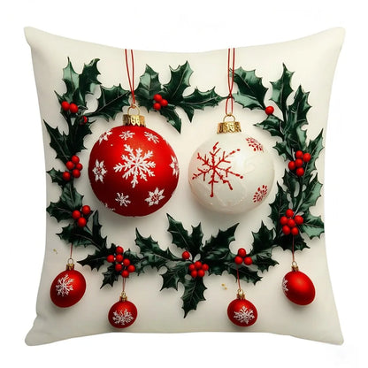 Merry Moments™ Christmas Character Pillow Cover – 18 × 18 in