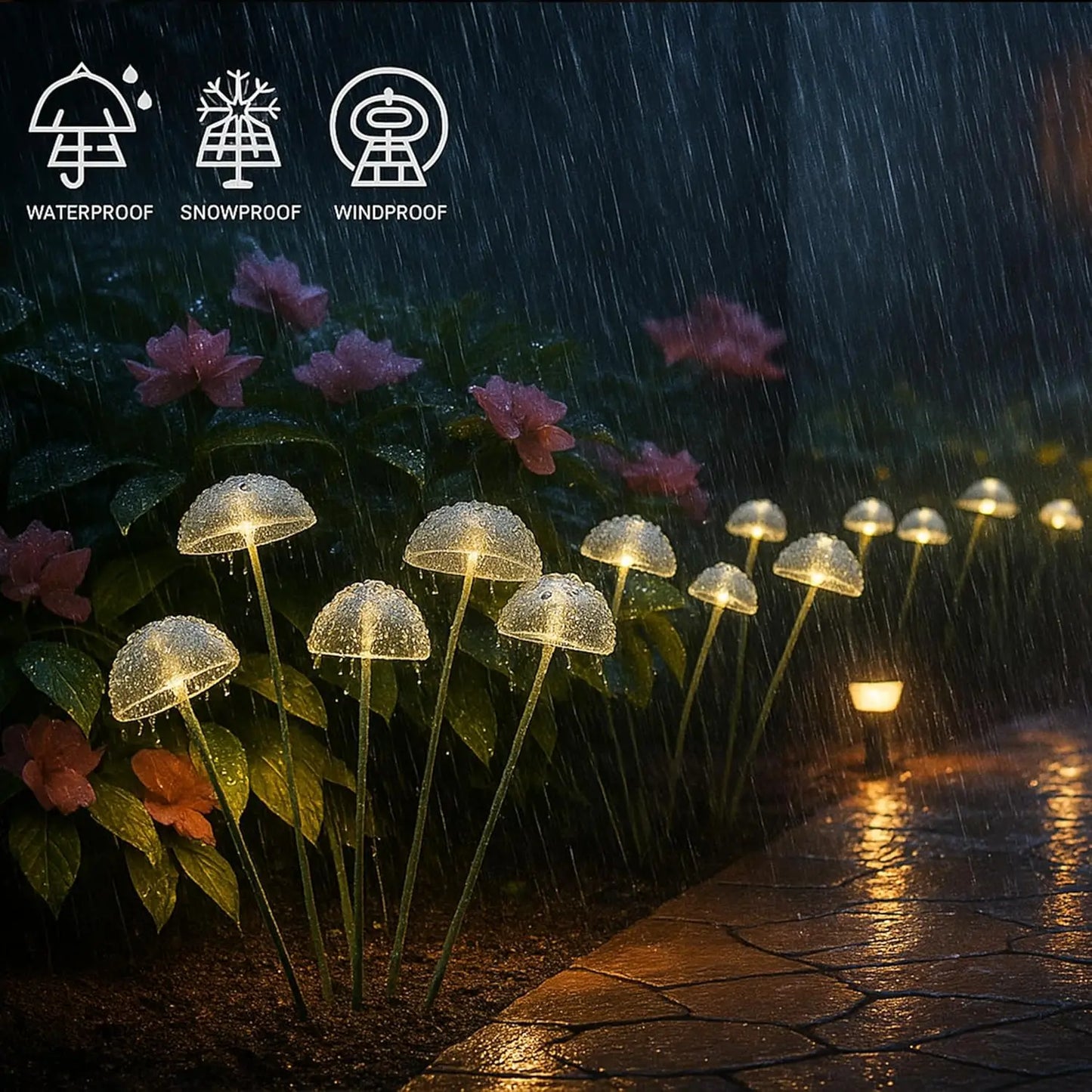 Glowcap™ Solar Mushroom Garden Lights