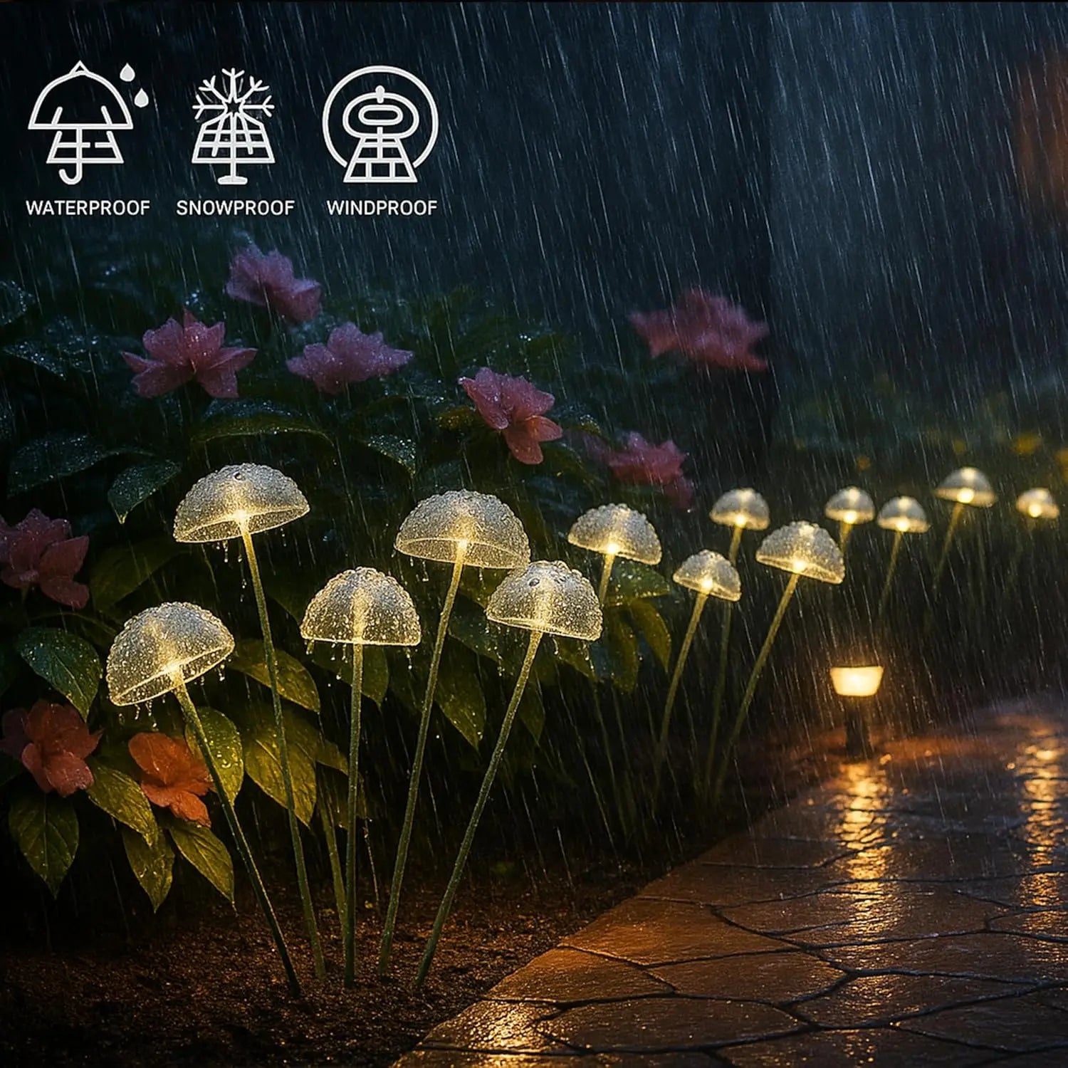 Glowcap™ Solar Mushroom Garden Lights