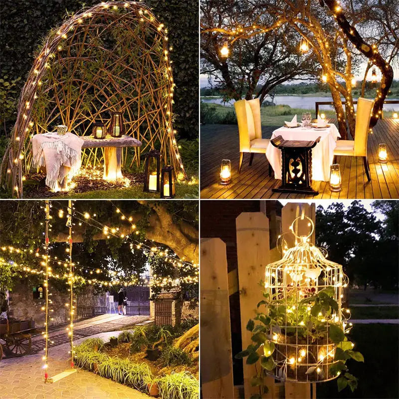 Twilight Glow™ Solar Outdoor Fairy String Lights