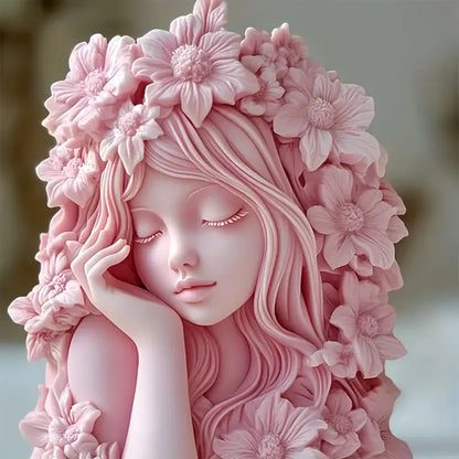 Floral Muse™ Goddess Relief Silicone Mold