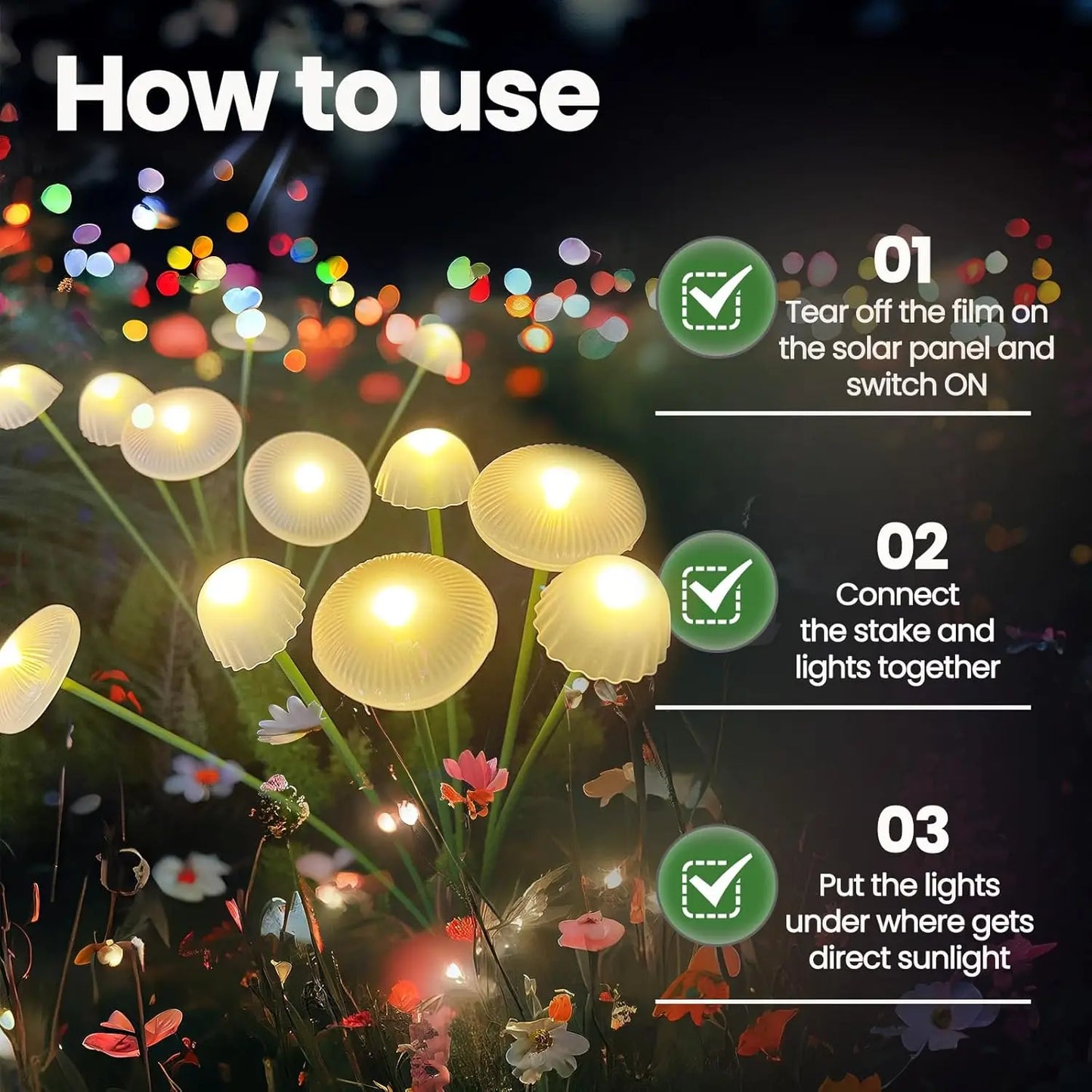 Glowcap™ Solar Mushroom Garden Lights