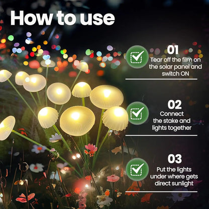 Glowcap™ Solar Mushroom Garden Lights