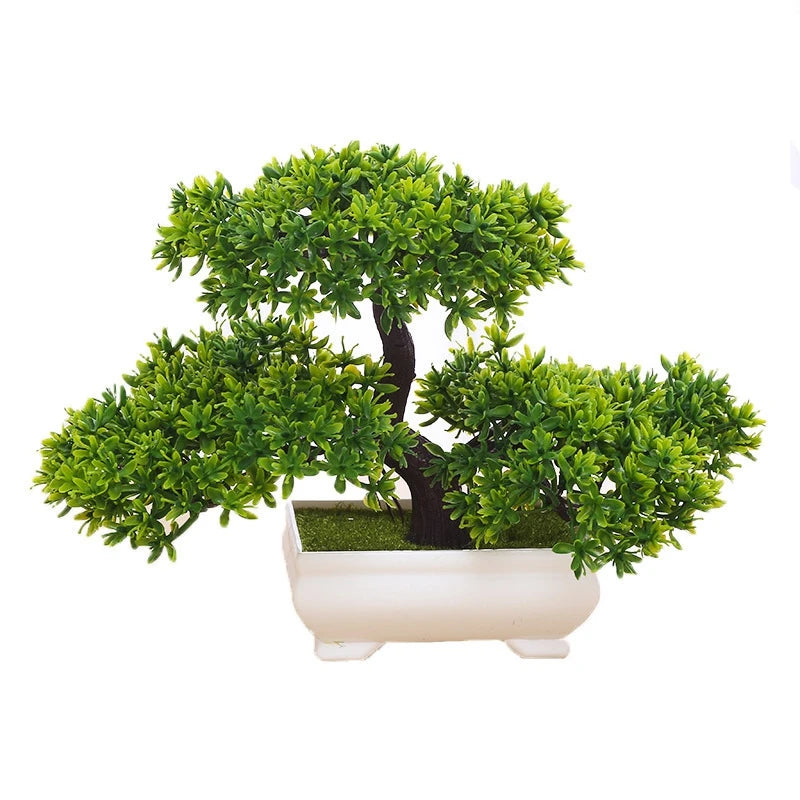 Blooming Cascade™ Artificial Potted Bonsai Plant