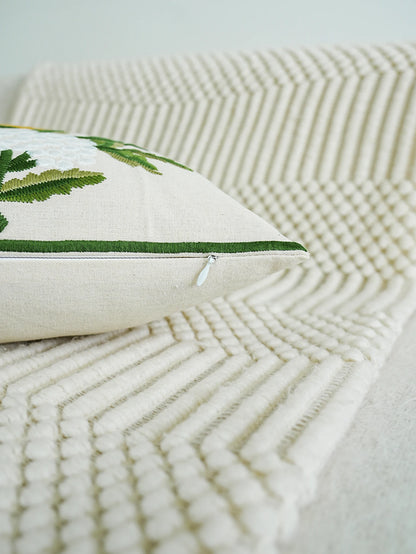 Garden Bloom™ Embroidered Floral Pillow Cover
