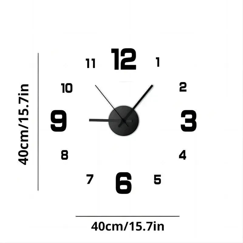 ModuTime™ 3D Frameless DIY Wall Clock