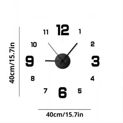ModuTime™ 3D Frameless DIY Wall Clock