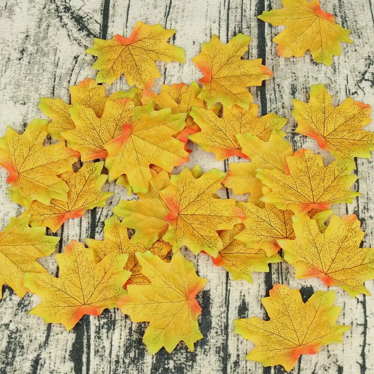 Harvest Scatter™ Artificial Autumn Maple Leaves – 100 or 200 Pieces