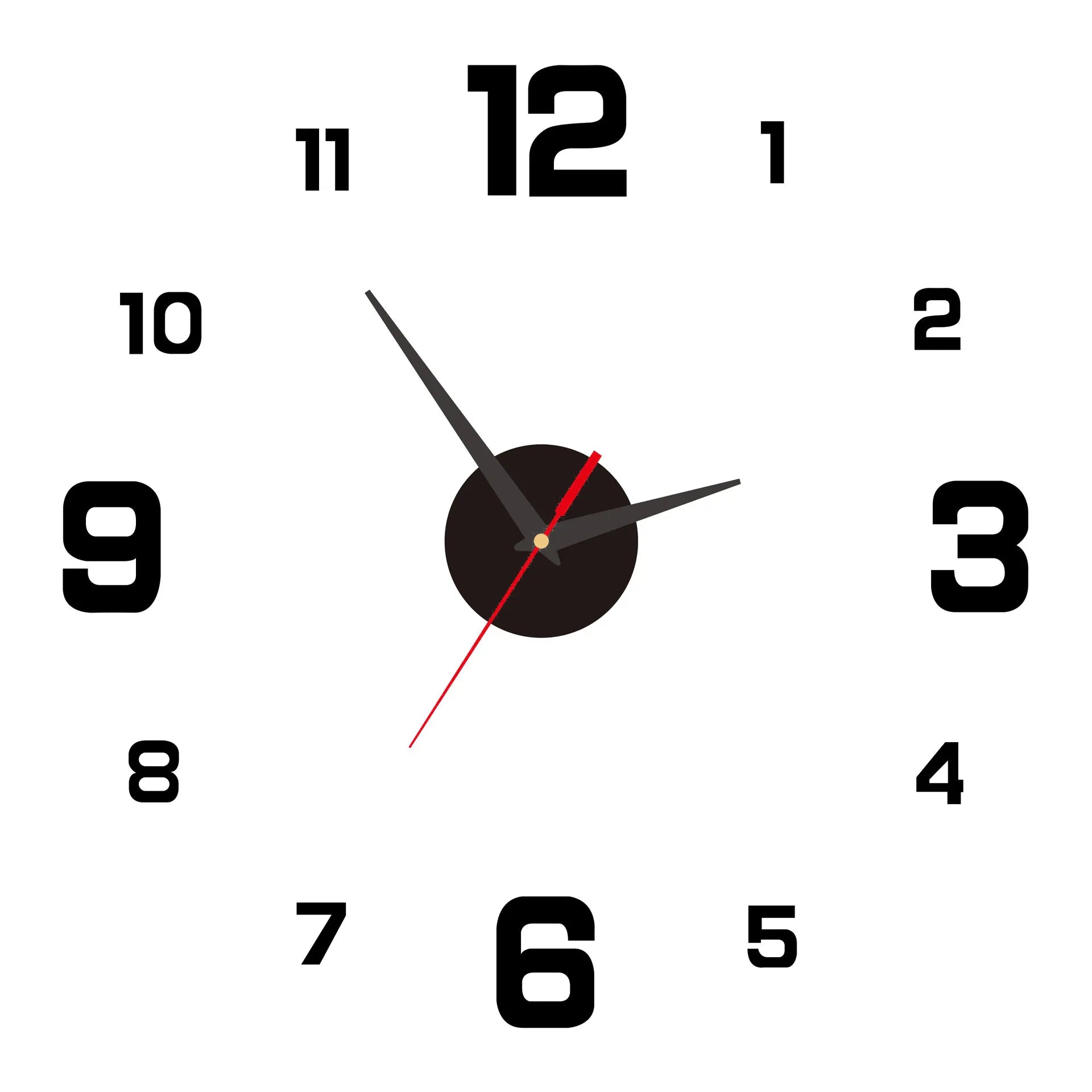 ModuTime™ 3D Frameless DIY Wall Clock