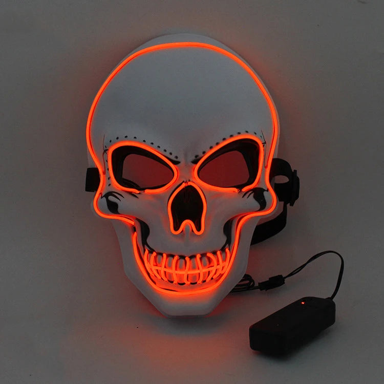 Glow Reaper™ Illuminated Skull Full-Face Mask
