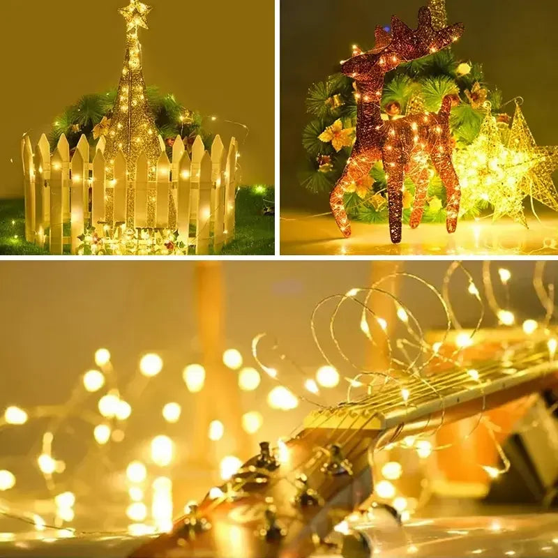 Twilight Glow™ Solar Outdoor Fairy String Lights