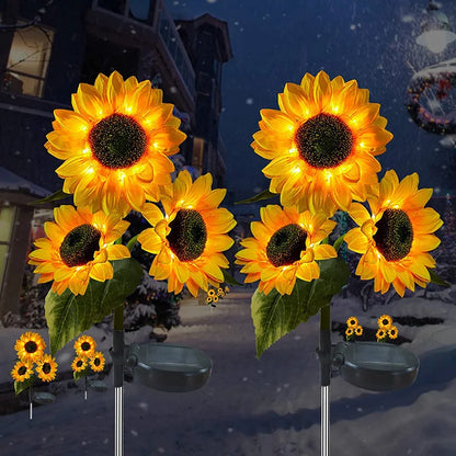 Sunlit Bloom™ Solar Sunflower Garden Lights