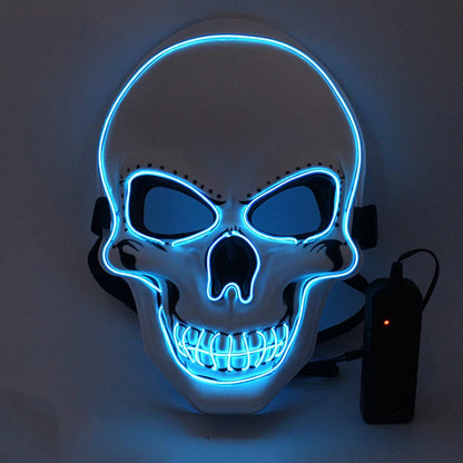 Glow Reaper™ Illuminated Skull Full-Face Mask