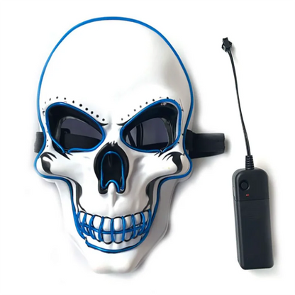 Glow Reaper™ Illuminated Skull Full-Face Mask
