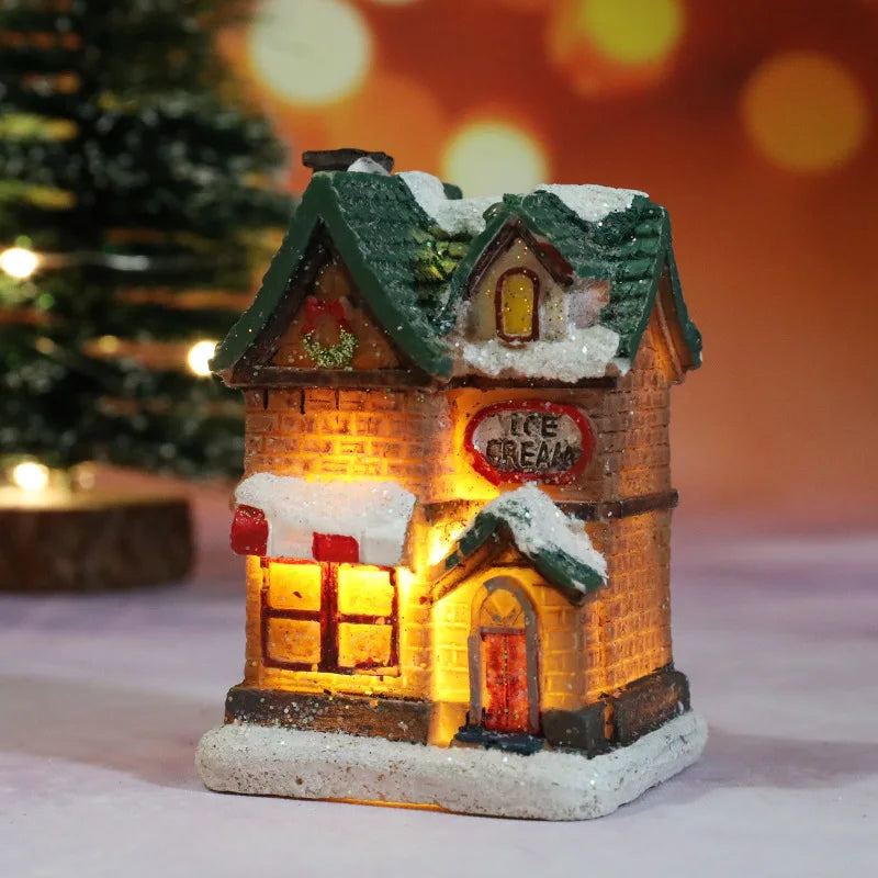 Winter Glow™ Mini Christmas Village LED House Ornament
