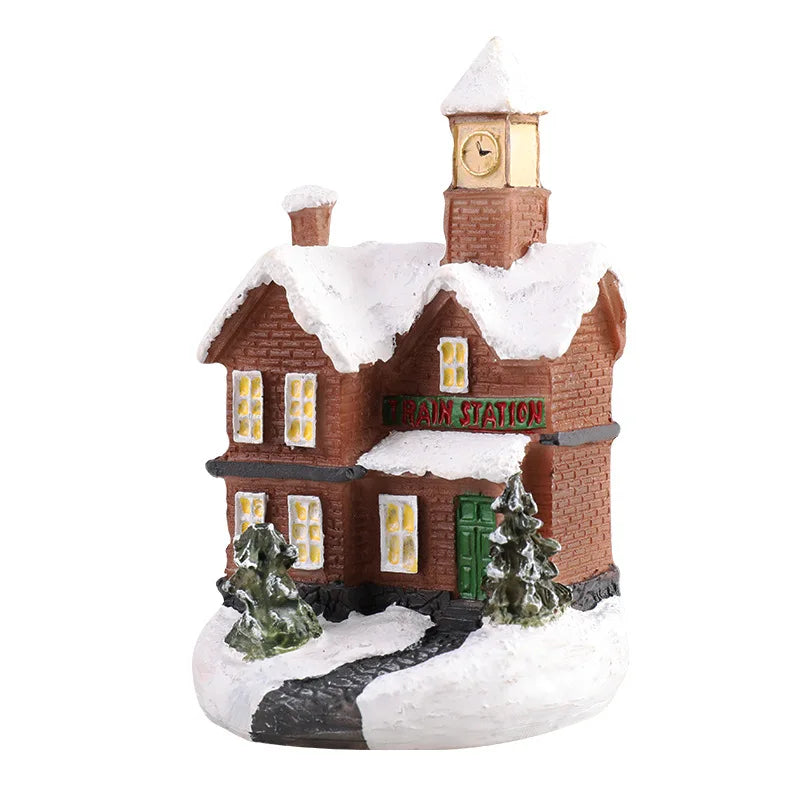 Winter Glow™ Mini Christmas Village LED House Ornament