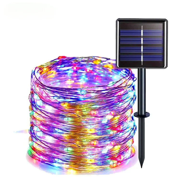 Twilight Glow™ Solar Outdoor Fairy String Lights